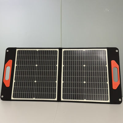 100W কালো নমনীয় সৌর প্যানেল MSDS UN38.3 ভাঁজযোগ্য সৌর প্যানেল