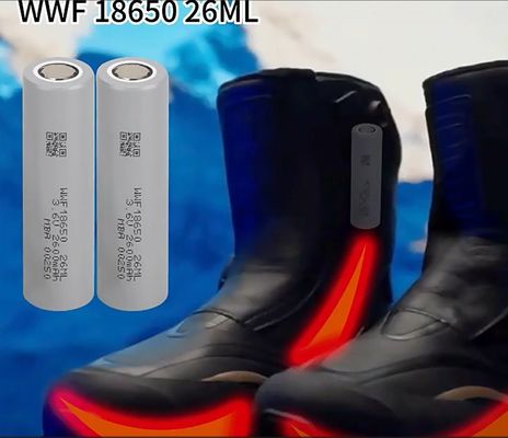 লো টেম্প 18650 রিচার্জেবল ব্যাটারি 3000mAh 2600mAh সিলিন্ডারিকাল লি-আয়ন ব্যাটারি