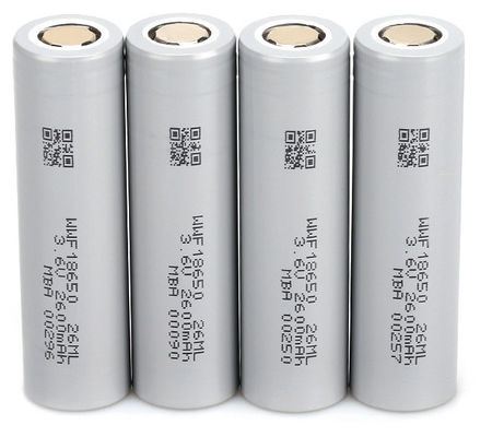 লো টেম্প 18650 রিচার্জেবল ব্যাটারি 3000mAh 2600mAh সিলিন্ডারিকাল লি-আয়ন ব্যাটারি