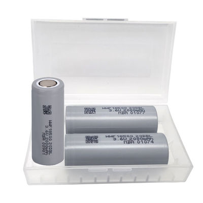 18650 32ml 3.6V লিথিয়াম ব্যাটারি বৈদ্যুতিক যানবাহন এনসিএ ক্যাথোড লি-আইন ব্যাটারি