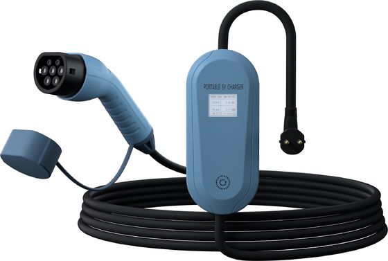 16A 220V হোম কার চার্জিং পয়েন্ট UN38.3 Ev স্ক্রিন সহ হোম চার্জার