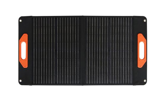 হালকা ওজনের 60W ভাঁজযোগ্য সৌর প্যানেল UN38.3 ভাঁজযোগ্য সৌর মোবাইল চার্জার