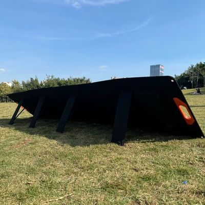 ডিসি আউটপুট 19V/5.3A 100W বহিরঙ্গন ক্রিয়াকলাপের জন্য ভাঁজযোগ্য সৌর প্যানেল