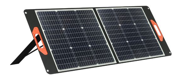 হাইকিং 100W ভাঁজযোগ্য সৌর প্যানেল 22.8% রূপান্তর দক্ষতা