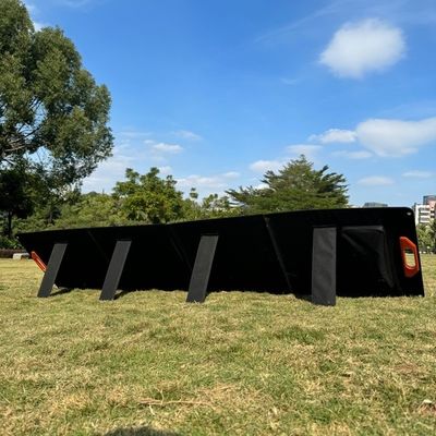 মোবাইল পাওয়ারের জন্য 100W সৌর প্যানেল 56*63.2*4.5cm ফোল্ডিং আকার হালকা শিল্পের জন্য