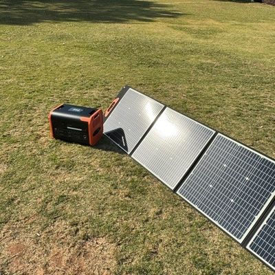 400W পেশাদার সৌর প্যানেল চার্জার ফোল্ডেবল পোর্টেবল সৌর প্যানেল ইউএসবি সহ