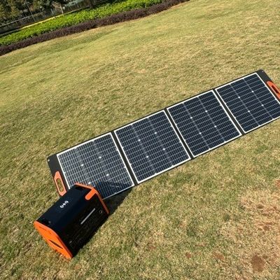 400W পেশাদার সৌর প্যানেল চার্জার ফোল্ডেবল পোর্টেবল সৌর প্যানেল ইউএসবি সহ
