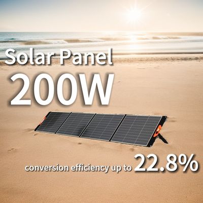 হালকা ওজন 5.15 কেজি কালো 200W উচ্চ রূপান্তর দক্ষতা সঙ্গে ফোটোভোলটাইক সৌর প্যানেল