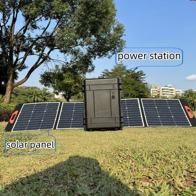 এমএসডিএস একক স্ফটিক সিলিকন সৌর প্যানেল 400W ভাঁজ সৌর প্যানেল চার্জার