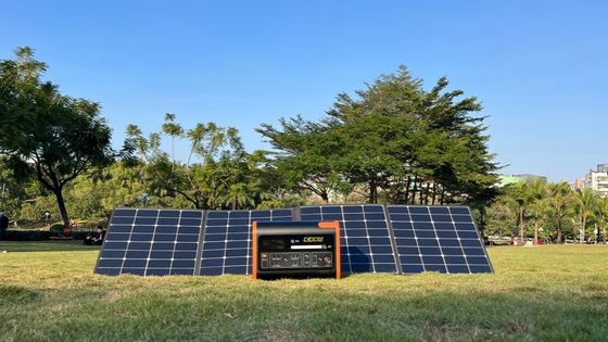 এমএসডিএস একক স্ফটিক সিলিকন সৌর প্যানেল 400W ভাঁজ সৌর প্যানেল চার্জার