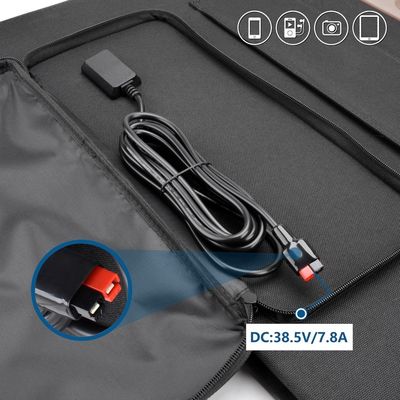 300W হালকা ওজনের ভাঁজ সৌর প্যানেল হোম ভাঁজ সৌর প্যানেল