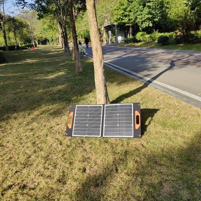 60W উচ্চ-কালো হালকা ওজনের ভাঁজযোগ্য সৌর প্যানেলগুলি বিক্রয়োত্তর পরিষেবা এবং উচ্চ-