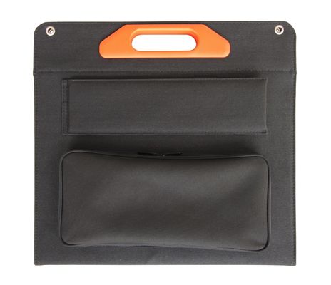 30W*2PCS MSDS ভাঁজযোগ্য নমনীয় সৌর প্যানেল UN38.3 একক স্ফটিক সিলিকন সৌর প্যানেল