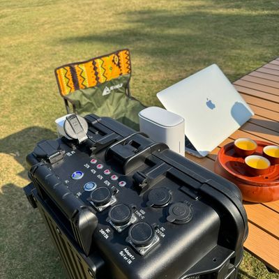 জরুরী মোবাইল পাওয়ার স্টেশন 5000W ABS অ্যালোয় শেল উপাদান এবং সৌর চার্জার সঙ্গে