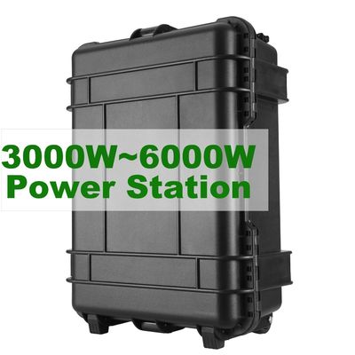 6000W টার্নারি লিথিয়াম ব্যাটারি সৌর জেনারেটর বহিরঙ্গন কার্যকলাপের জন্য বিদ্যুৎ কেন্দ্র