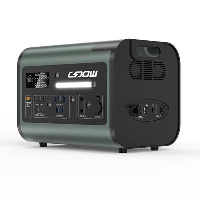 ওয়্যারলেস চার্জিং 15W জরুরী ব্যাকআপ 2200W পোর্টেবল এনার্জি স্টোরেজ পাওয়ার স্টেশন নমুনা