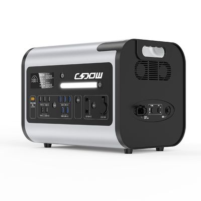 ওয়্যারলেস চার্জিং 15W জরুরী ব্যাকআপ 2200W পোর্টেবল এনার্জি স্টোরেজ পাওয়ার স্টেশন নমুনা