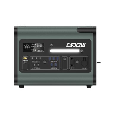 LiFePO4 পোর্টেবল পাওয়ার স্টেশন 2000W এনার্জি স্টোরেজ পাওয়ার সাপ্লাই AT22 পরিবারের জন্য
