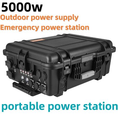 ইউএসবি/টাইপ-সি 18W সর্বোচ্চ আউটপুট সহ 3000W/4000W/5000W সৌর বহিরঙ্গন মোবাইল চার্জিং স্টেশন