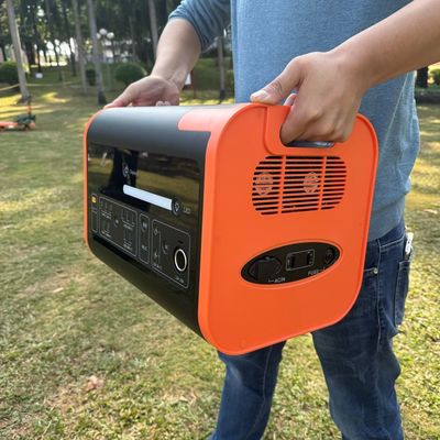 হাই পাওয়ার পোর্টেবল পাওয়ার স্টেশন 2200W লিথিয়াম আয়রন ফসফেট ব্যাটারি সৌর সিস্টেম