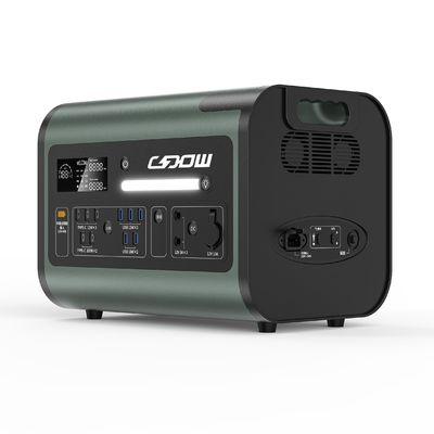 1800W-2400W সৌর চার্জিং জেনারেটর LiFePO4 ব্যাটারি পোর্টেবল মোবাইল পাওয়ার হোম পাওয়ার
