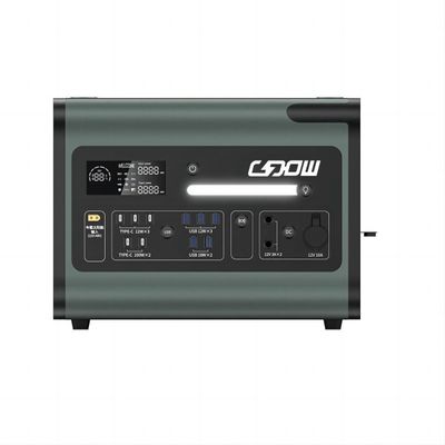 1800W-2400W সৌর চার্জিং জেনারেটর LiFePO4 ব্যাটারি পোর্টেবল মোবাইল পাওয়ার হোম পাওয়ার