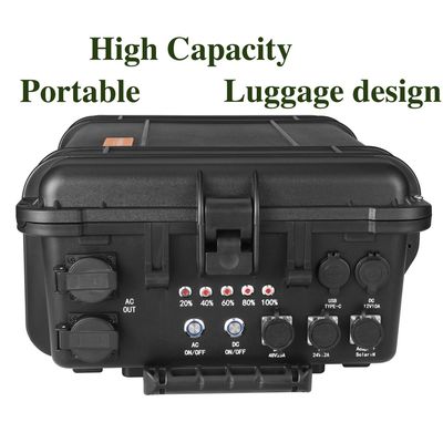 LT-30 জরুরী শক্তি সরবরাহ এসি / ডিসি ইনভার্টার সহ 3000W পোর্টেবল পাওয়ার ব্যাংক জেনারেটর
