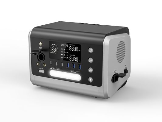 HT60 600W 700W 230V সৌর LiFePO4 লিথিয়াম ব্যাটারি প্যানেল সহ পোর্টেবল পাওয়ার স্টেশন