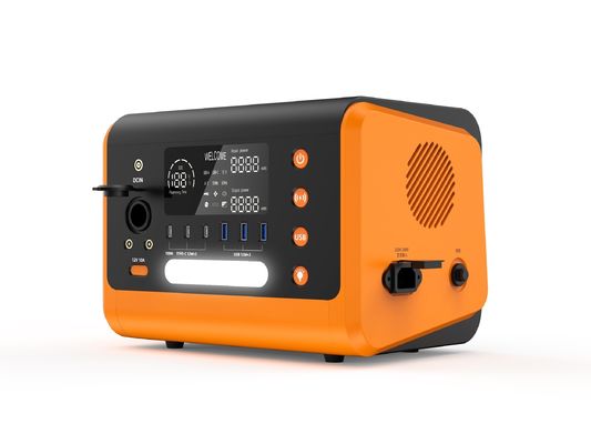 HT60 600W 700W 230V সৌর LiFePO4 লিথিয়াম ব্যাটারি প্যানেল সহ পোর্টেবল পাওয়ার স্টেশন
