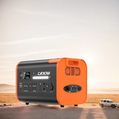 2048wh নামমাত্র ক্ষমতা দ্রুত চার্জিং 1500W এবং সৌর প্যানেল সহ পোর্টেবল পাওয়ার স্টেশন