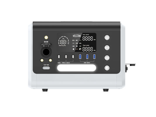 HT06 বহিরঙ্গন মোবাইল জেনারেটর 600W সৌর বিদ্যুৎ কেন্দ্র উচ্চ ক্ষমতা এসি আউটপুট সঙ্গে পোর্টেবল