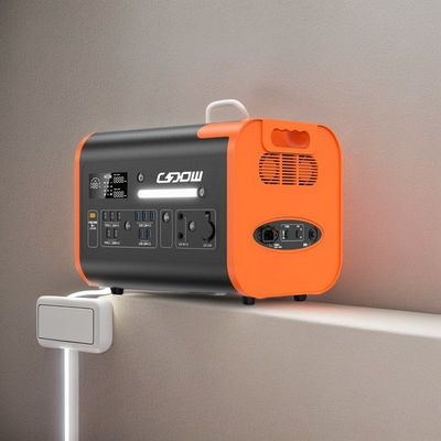 AT22 জরুরী ব্যাকআপ ইউপিএস 600W 2000W 2200W পোর্টেবল পাওয়ার স্টেশন