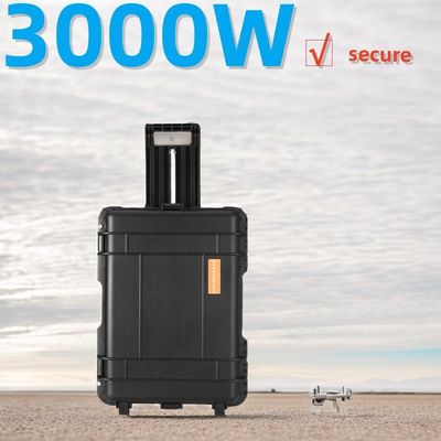 কোরিয়া রপ্তানি মোবাইল ফোন চার্জার 3000W ইউপিএস মোবাইল পাওয়ার স্টেশন সৌর চার্জিং সঙ্গে