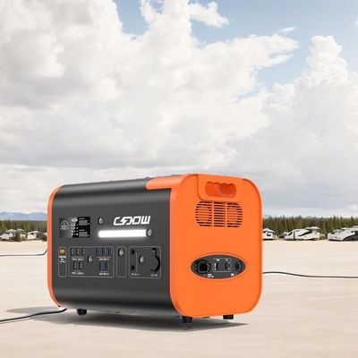 2048wh অফ গ্রিড পাওয়ার স্টেশন 800W ABS পিসি অ্যালুমিনিয়াম খাদ শেল