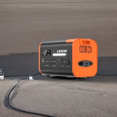 2048wh অফ গ্রিড পাওয়ার স্টেশন 800W ABS পিসি অ্যালুমিনিয়াম খাদ শেল