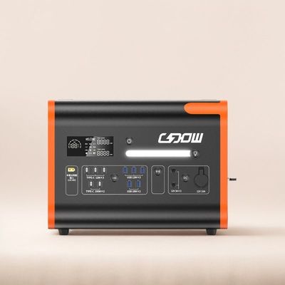 800W শক্তি সঞ্চয় শক্তি স্টেশন UN38.3 সৌর চালিত মিনি জেনারেটর