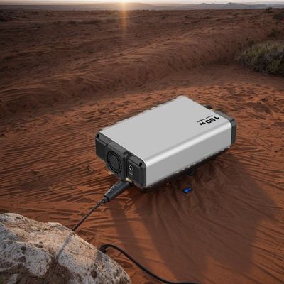 32000mAh ছোট পোর্টেবল পাওয়ার স্টেশন 115wh মিনি সৌর জেনারেটর হোম জন্য