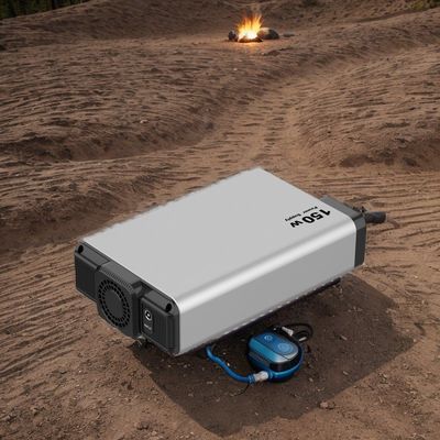Home জরুরী কমপ্যাক্ট সোলার জেনারেটর 150W পোর্টেবল লিথিয়াম পাওয়ার স্টেশন