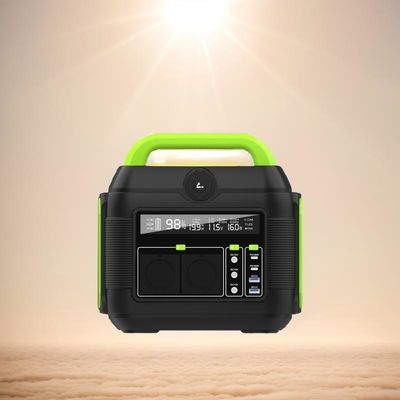 পোর্টেবল 600W/160000mAh দ্রুত চার্জিং পাওয়ার স্টেশন 110V এসি / ডিসি / ইউএসবি / টাইপ-সি আউটডোর আউটপুট পাওয়ার ব্যাংক