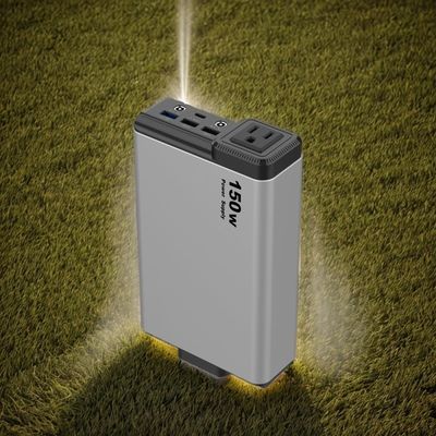 32000mAh লিথিয়াম আয়ন পোর্টেবল পাওয়ার স্টেশন 150W আউটপুট 220V এসি 50Hz/60Hz কাস্টমাইজেশন