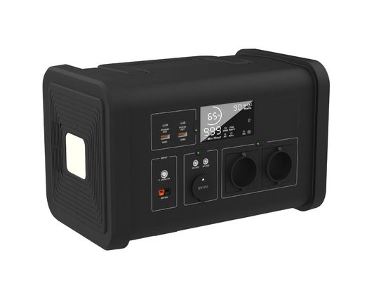 ST7 700W ছোট সৌর জেনারেটর ক্যাম্পিং পোর্টেবল পাওয়ার স্টেশন এসি 220V