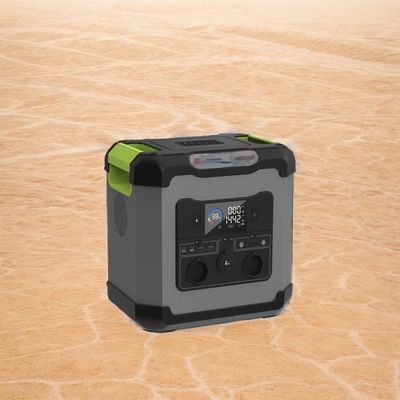 2000W 1680Wh LiFePO4 ব্যাটারি সৌর শক্তি স্টোরেজ জেনারেটর বহিরঙ্গন জরুরী Sos জন্য