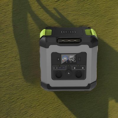 2000W 1680Wh LiFePO4 ব্যাটারি সৌর শক্তি স্টোরেজ জেনারেটর বহিরঙ্গন জরুরী Sos জন্য