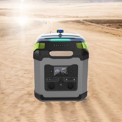 2000W 1680Wh LiFePO4 ব্যাটারি সৌর শক্তি স্টোরেজ জেনারেটর বহিরঙ্গন জরুরী Sos জন্য