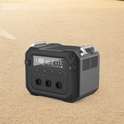 উচ্চ- 2500W 2340wh 110V 120V সৌর জেনারেটর ABS অ্যালুমিনিয়াম প্রোফাইল শেল উপাদান সঙ্গে