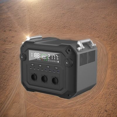 পোর্টেবল 2500W সৌর জেনারেটর আপনার বহুমুখী শক্তি সরবরাহ ভ্রমণ এবং জরুরী জন্য