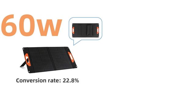 60W 100W 200W অল ব্ল্যাক সোলার মডিউল মোনোক্রিস্টালিন সিলিকন সহ