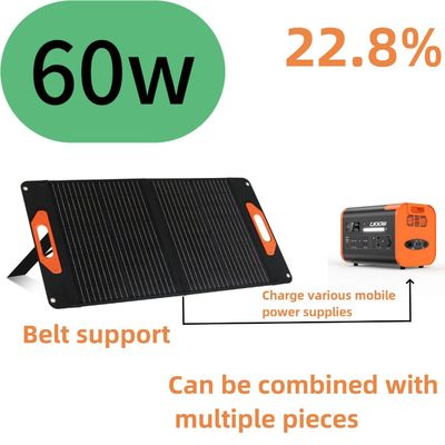 কাস্টমাইজেশন একক স্ফটিক সৌর কোষ 60W 100W 200W