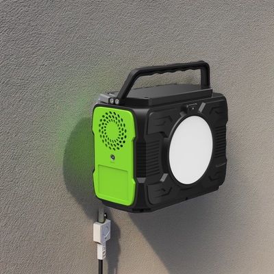 DC1 2 আউটপুট 12V-16.8V/6A বহনযোগ্য শক্তি সঞ্চয় জরুরী পাওয়ার স্টেশন বহিরঙ্গন জন্য