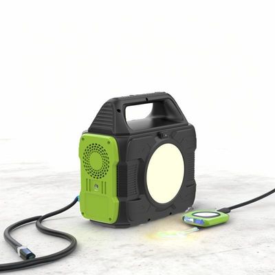 300W 500W 1500W 2200W বহনযোগ্য পাওয়ার স্টেশন বহিরঙ্গন ক্যাম্পিং আরভি ভ্রমণের জন্য সৌর জেনারেটর